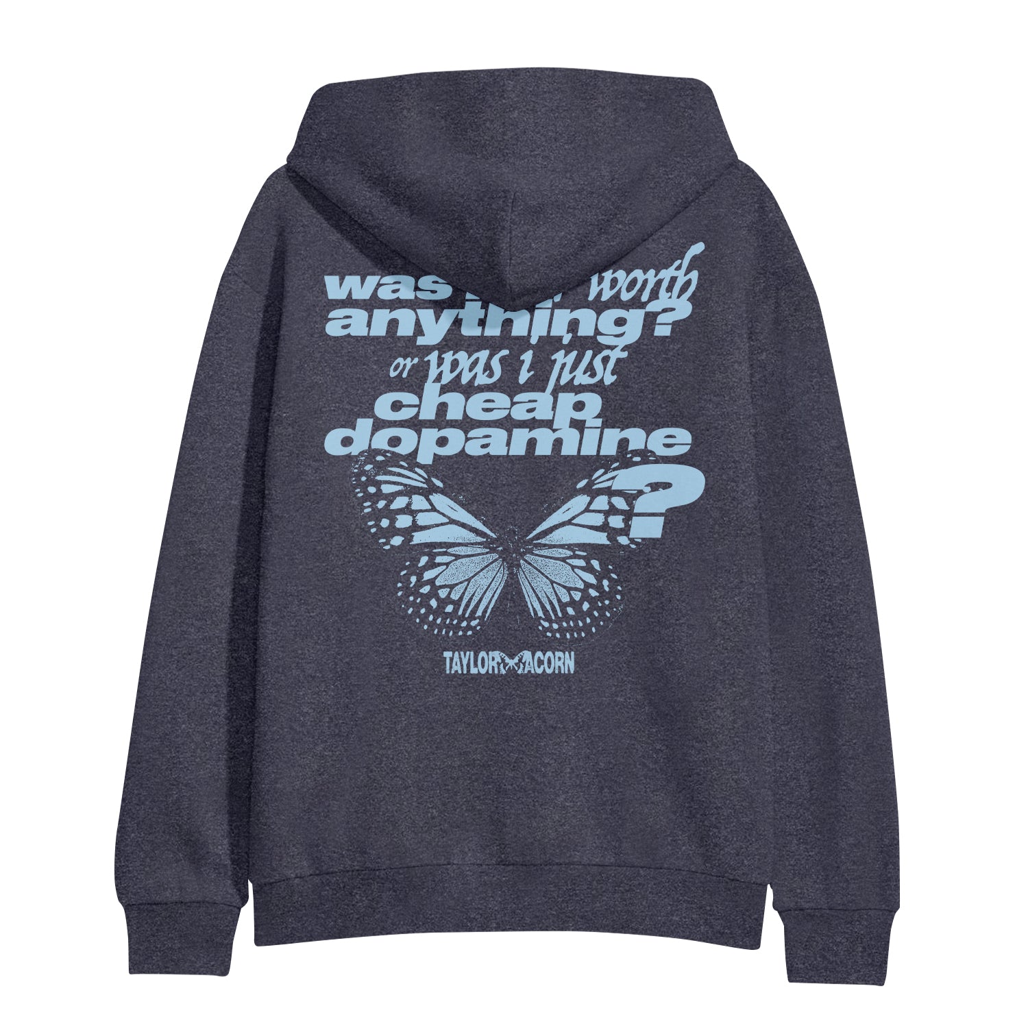 Cheap Dopamine - Navy Pullover – Taylor Acorn Merch